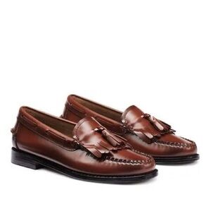 NIB G.H. Bass Originals Esther Tassel Loafer in Wine, size 11